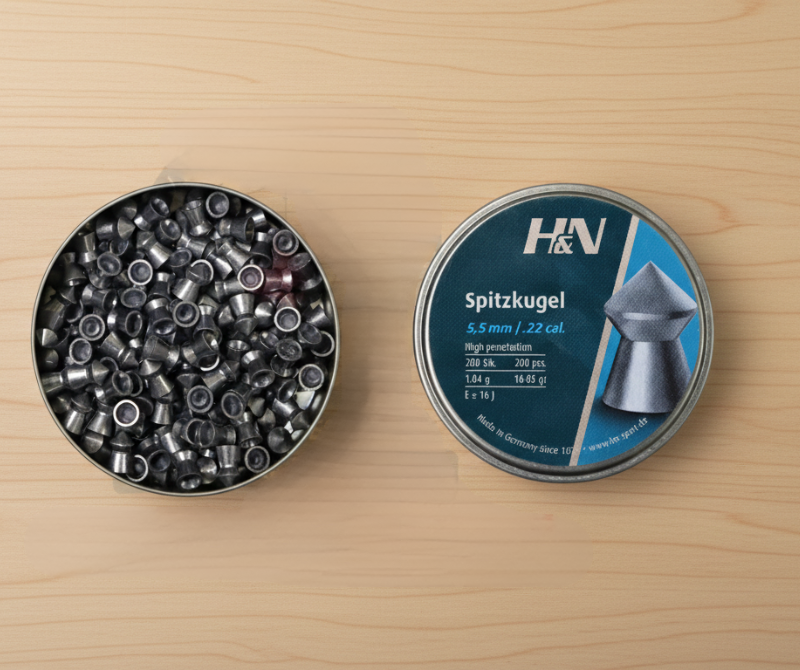 H&N Spitzkugel 5.5mm High‑Accuracy Practice Pellets | Target Sports